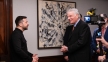 Franklin Graham meets Volodymyr Zelensky in Berlin